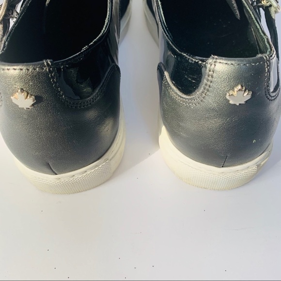 Dsquared2 Patent Leather Monk Strap Sneakers - Picture 5 of 7
